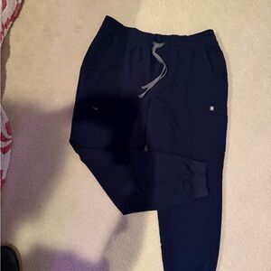 Figs navy joggers